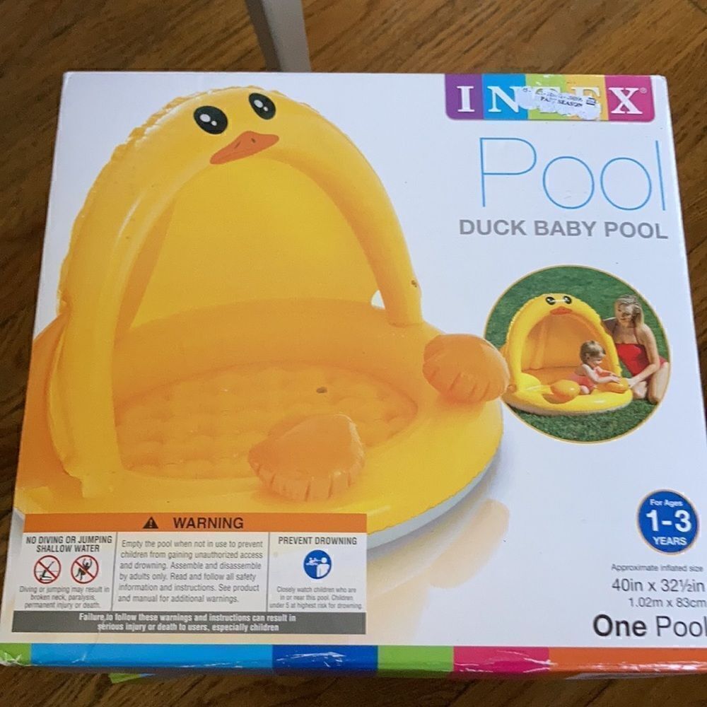 Host Pic🥰Duck Baby Pool